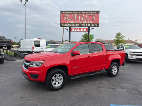2019 Chevrolet Colorado for sale at RAUL'S TRUCK & AUTO SALES, INC in Oklahoma City OK