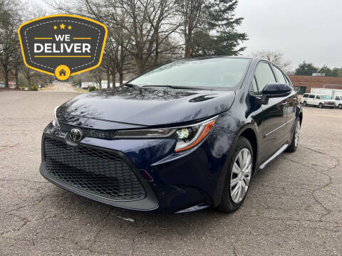 2020 Toyota Corolla for sale at Aria Auto Inc. in Raleigh NC