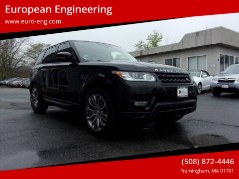 2014 Land Rover Range Rover Sport for sale at European Engineering in Framingham MA