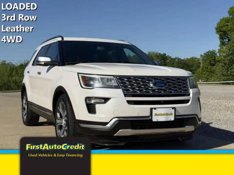 2018 Ford Explorer Platinum