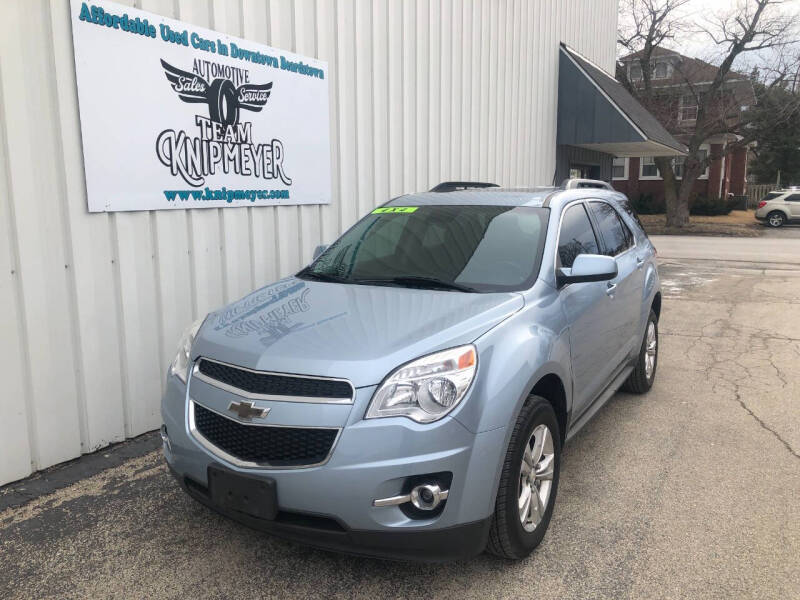 2015 Chevrolet Equinox for sale at Team Knipmeyer in Beardstown IL