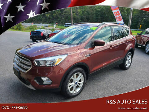 2018 Ford Escape for sale at R&S Auto Sales in Linden PA