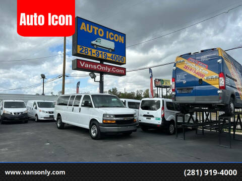 2018 Chevrolet Express for sale at Auto Icon in Houston TX