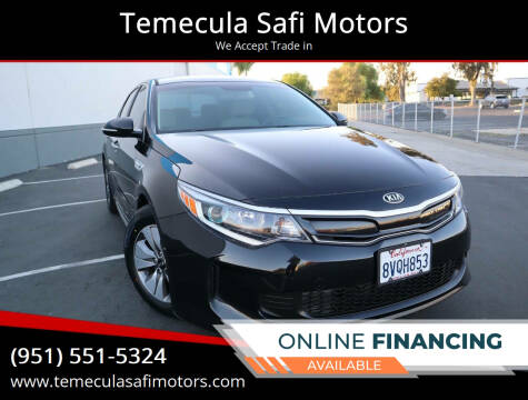 2017 Kia Optima Hybrid for sale at Temecula Safi Motors in Temecula CA