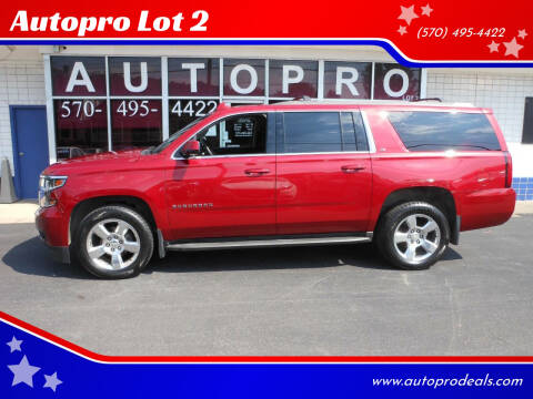 2015 Chevrolet Suburban for sale at Autopro Lot 2 in Sunbury PA