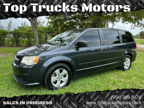 2013 Dodge Grand Caravan for sale at Top Trucks Motors in Pompano Beach FL