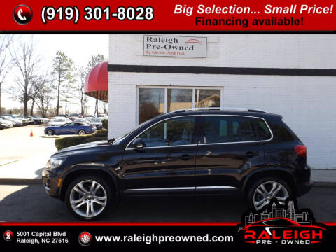 2012 Volkswagen Tiguan for sale at Raleigh Pre-Owned in Raleigh NC