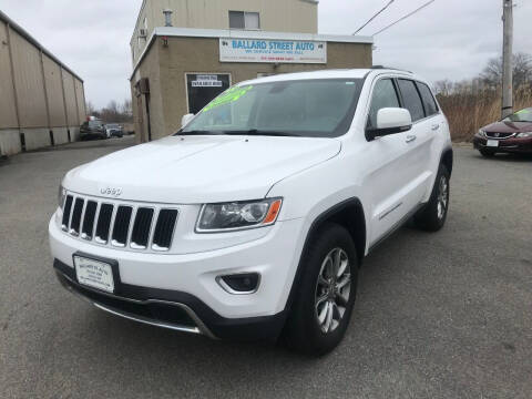 2014 Jeep Grand Cherokee for sale at Ballard Street Auto in Saugus MA