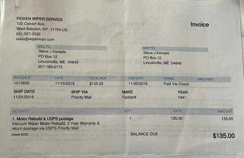 1941 Packard Super 8