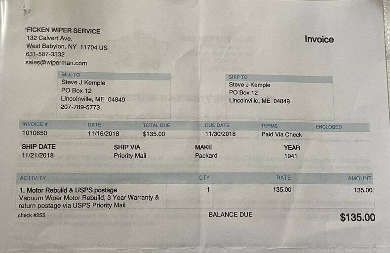 1941 Packard Super 8