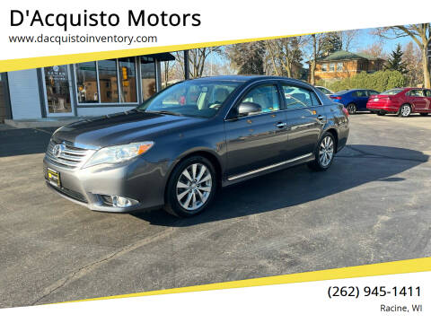 2012 Toyota Avalon for sale at D'Acquisto Motors in Racine WI