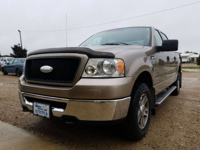 2006 Ford F 150 Xlt 4dr Supercrew 4wd Styleside 55 Ft Sb In Britt Ia Allen Auto And Tire 6609