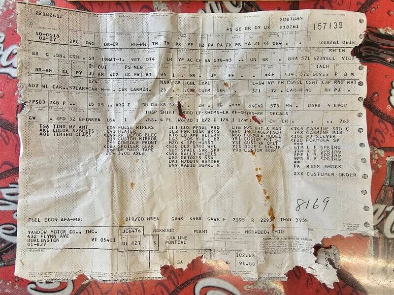 1978 Pontiac Firebird