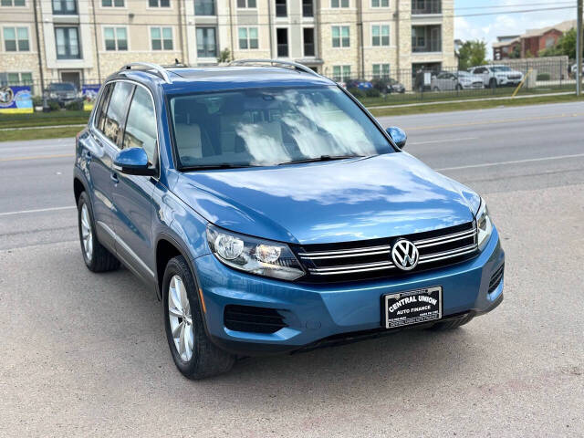 2017 Volkswagen Tiguan for sale at Central Union Auto Finance LLC in Austin, TX