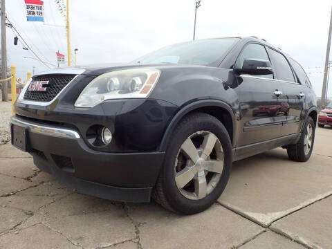 2012 GMC Acadia for sale at RPM AUTO SALES - MAIN in Flint MI