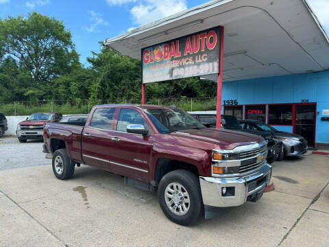 2016 Chevrolet Silverado 2500HD for sale at Global Auto Sales and Service in Nashville TN