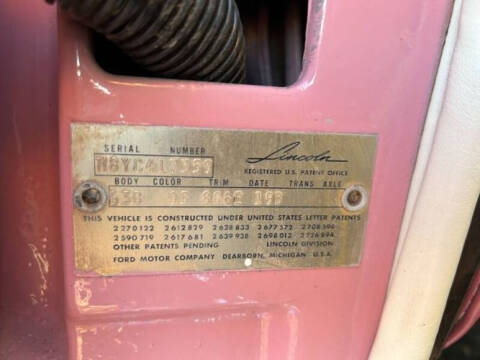 1958 Lincoln Premiere