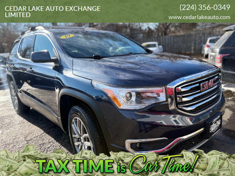 2019 GMC Acadia for sale at CEDAR LAKE AUTO EXCHANGE LIMITED in Round Lake Beach IL