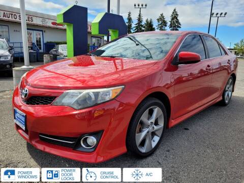 2013 Toyota Camry for sale at BAYSIDE AUTO SALES in Everett WA