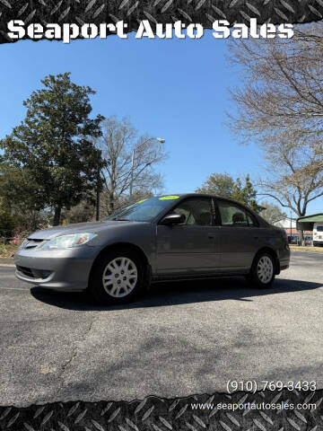 2005 Honda Civic for sale at Seaport Auto Sales in Wilmington NC