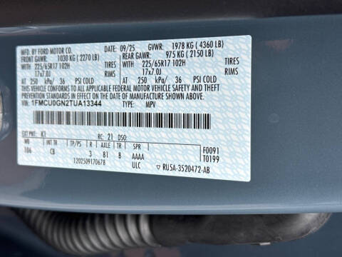 2026 Ford Escape Active