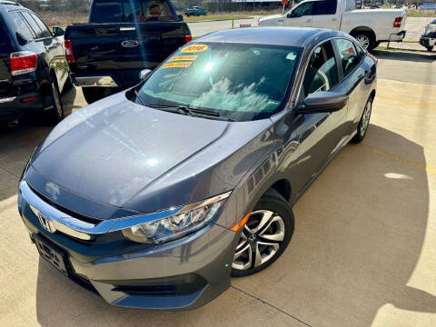 2016 Honda Civic for sale at Raj Motors Sales in Greenville TX