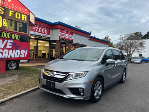 2019 Honda Odyssey for sale at HW Auto Wholesale in Norfolk VA