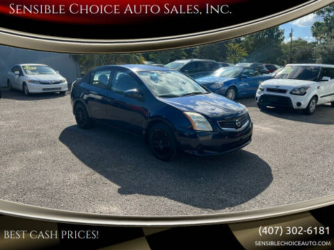 2012 Nissan Sentra for sale at Sensible Choice Auto Sales, Inc. in Longwood FL