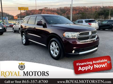 2012 Dodge Durango for sale at ROYAL MOTORS LLC in Knoxville TN
