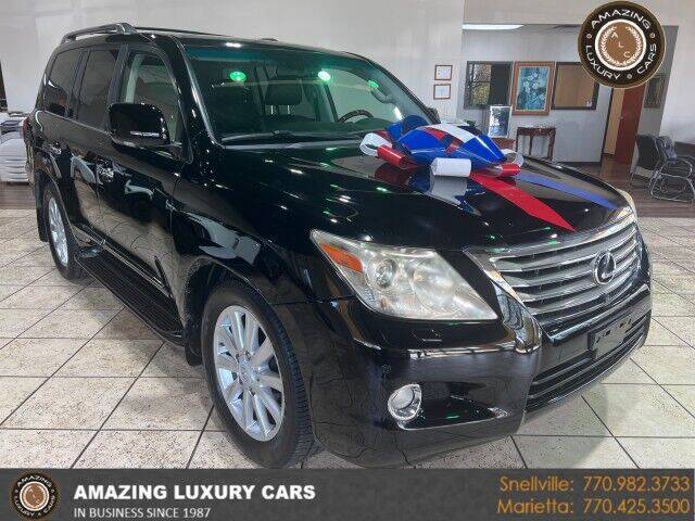 2011 Lexus LX 570 for sale at Amazing Luxury Cars in Snellville GA