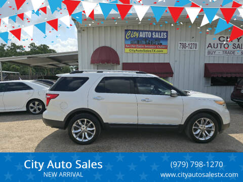 2013 Ford Explorer for sale at City Auto Sales in Brazoria TX