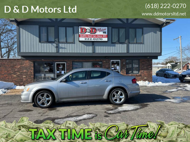 2013 Dodge Avenger for sale at D & D Motors Ltd in Belleville IL