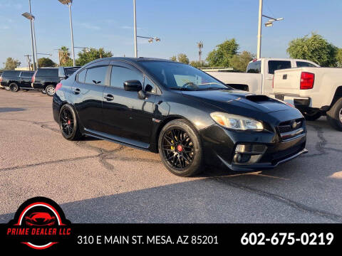 2016 Subaru WRX for sale at PRIME DEALER, LLC. in Mesa AZ