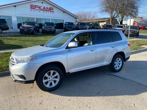 2013 Toyota Highlander for sale at Efkamp Auto Sales LLC in Des Moines IA