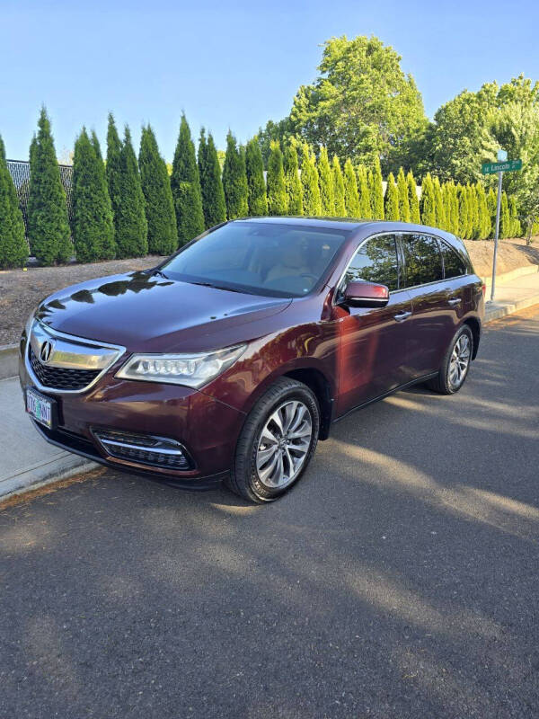 2014 Acura MDX for sale at RICKIES AUTO, LLC. in Portland OR