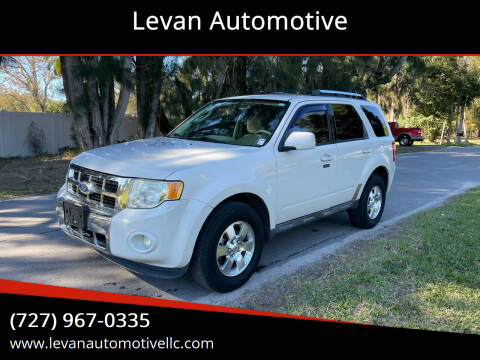 2012 Ford Escape for sale at Levan Automotive in Largo FL