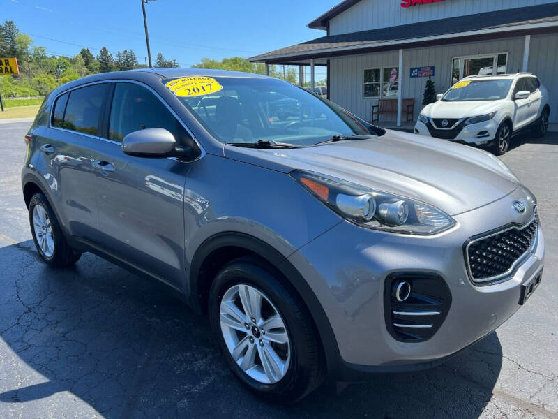 2017 Kia Sportage for sale at Thompson Motors LLC in Attica NY