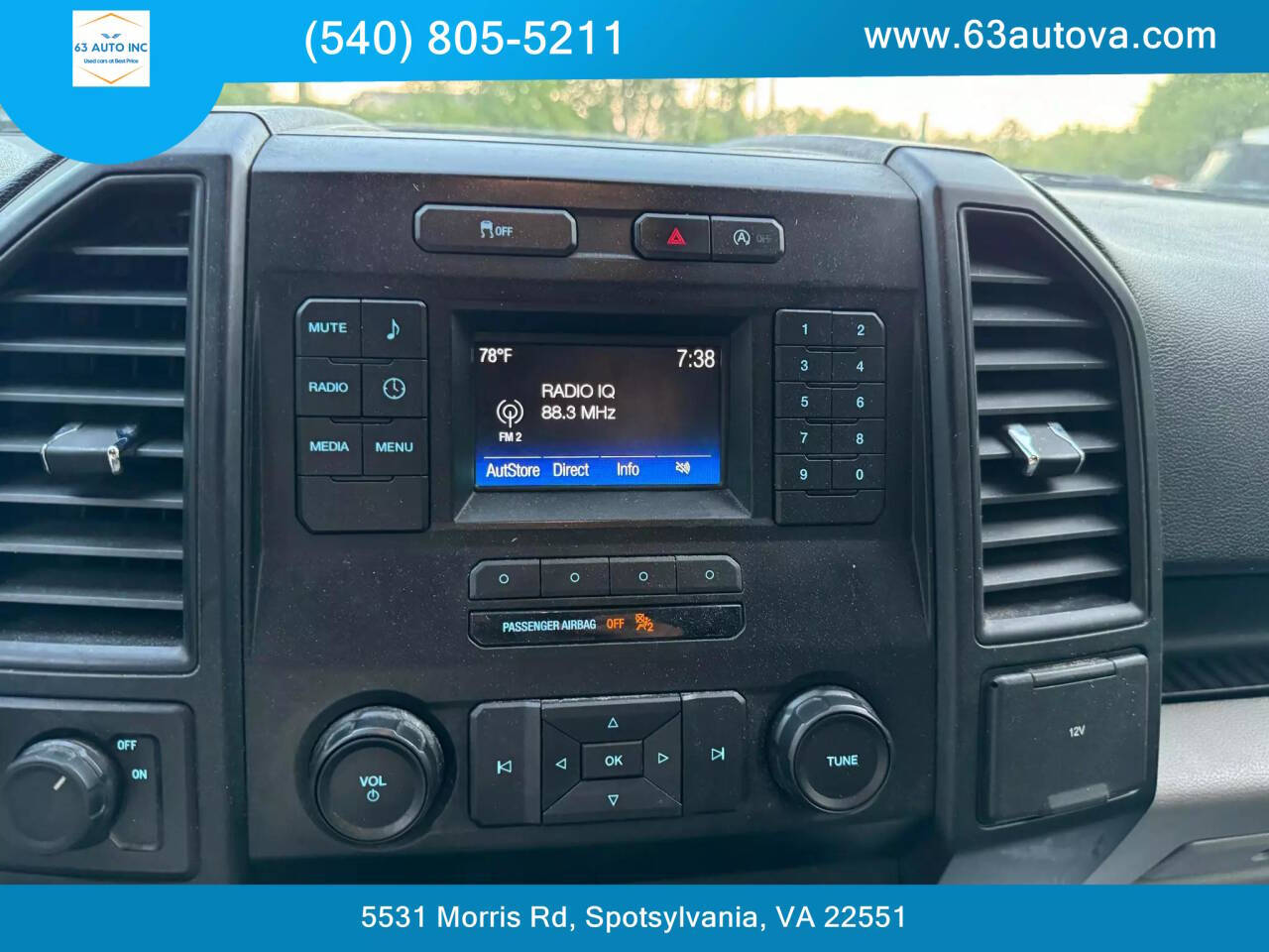 2016 Ford F-150 for sale at 63 Auto Inc in Spotsylvania, VA