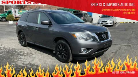 2015 Nissan Pathfinder for sale at Sports & Imports Auto Inc. in Brooklyn NY