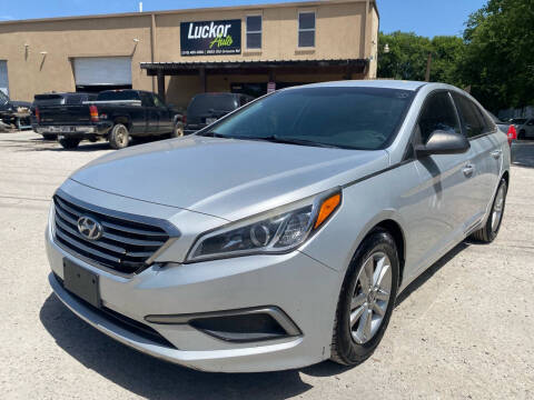 2017 Hyundai Sonata for sale at LUCKOR AUTO in San Antonio TX