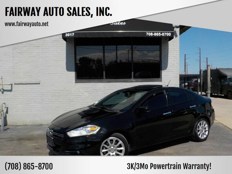 2013 Dodge Dart for sale at FAIRWAY AUTO SALES, INC. in Melrose Park IL