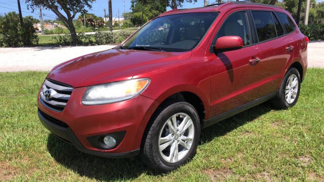 2011 Hyundai SANTA FE for sale at Amatrudi Motor Sports in Fort Pierce, FL