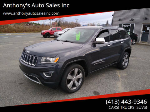 2014 Jeep Grand Cherokee for sale at Anthony's Auto Sales Inc in Pittsfield MA