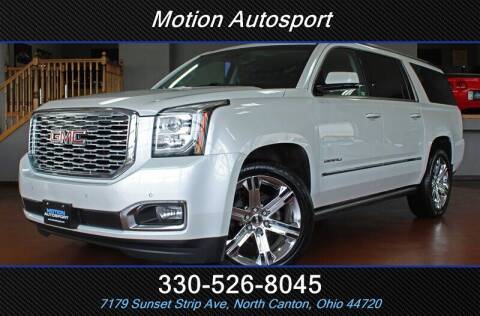 2019 GMC Yukon XL for sale at Motion Auto Sport in North Canton OH