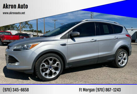 2015 Ford Escape for sale at Akron Auto in Akron CO