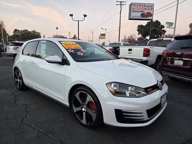 2015 Volkswagen Golf GTI for sale at Pioneer Auto Group in Modesto CA