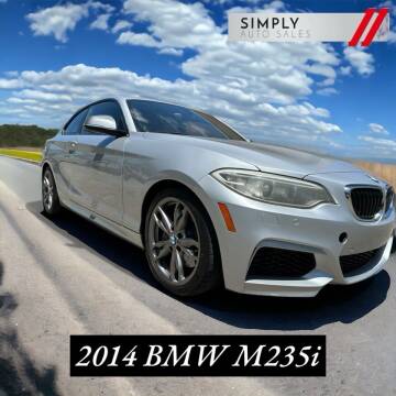2014 BMW 2 Series for sale at Simply Auto Sales in Lake Park FL