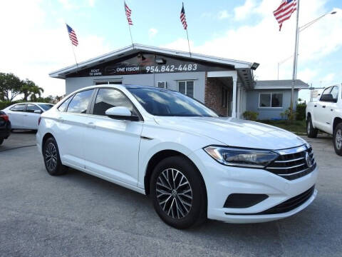 2019 Volkswagen Jetta for sale at One Vision Auto in Hollywood FL
