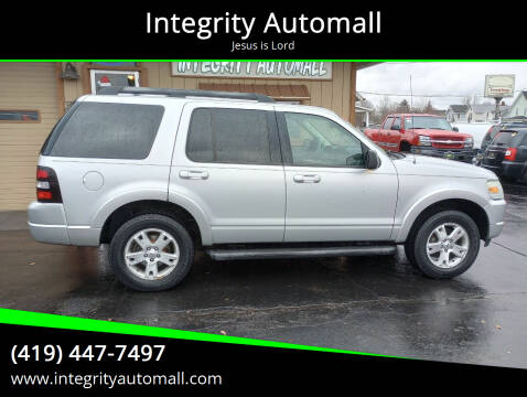2010 Ford Explorer for sale at Integrity Automall in Tiffin OH