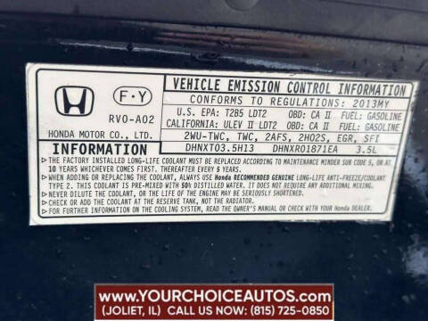 2013 Honda Odyssey EX-L w/DVD